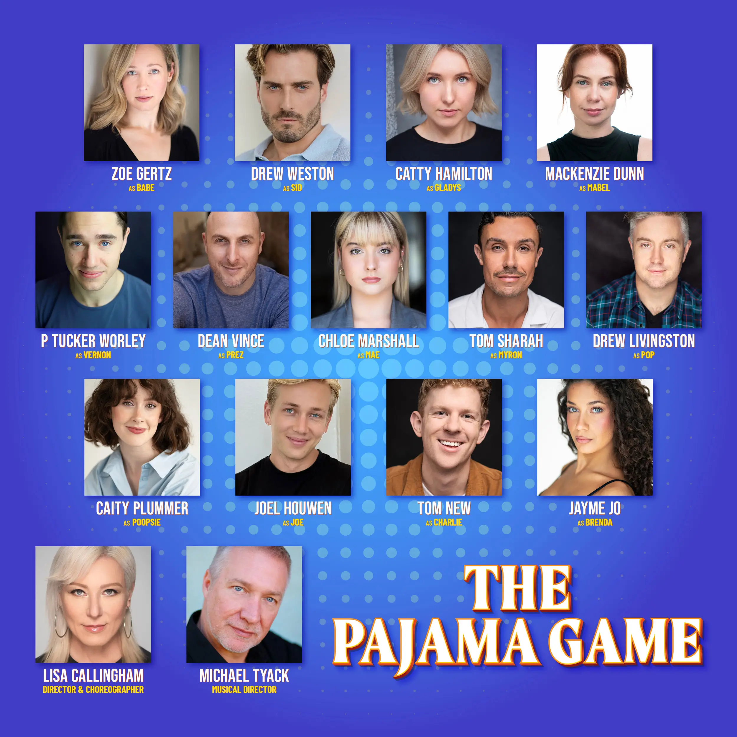 The Pajama Game Cast